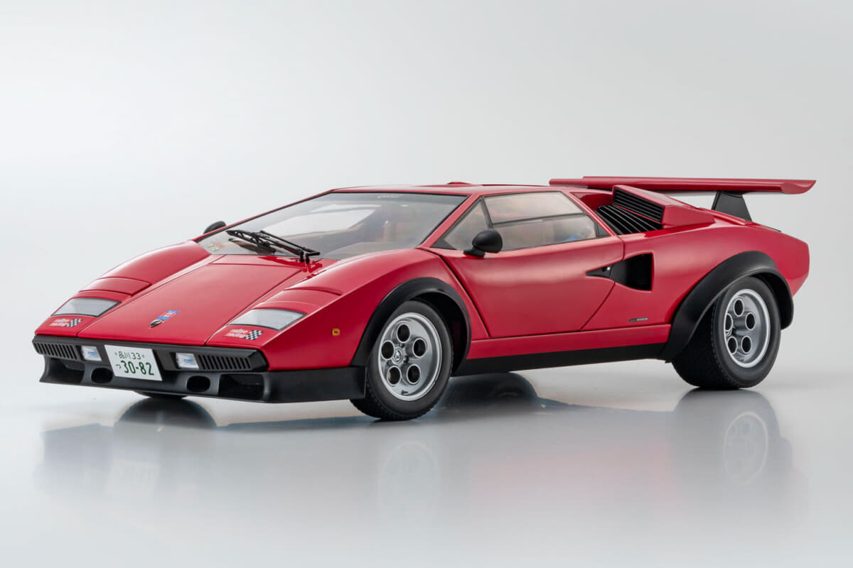 画像ギャラリー】京商から「ウルフ・カウンタック1号機」のミニカーが