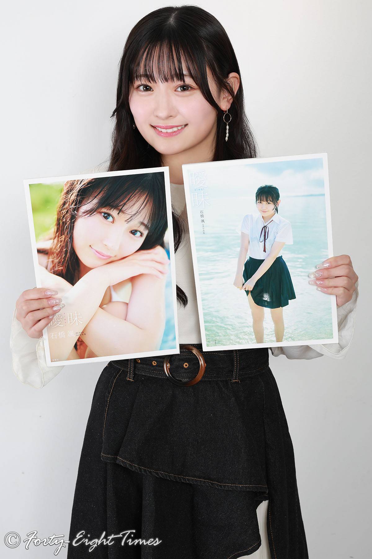 HKT48 石橋颯1st写真集「曖昧」インタビュー公開～写真集から水着