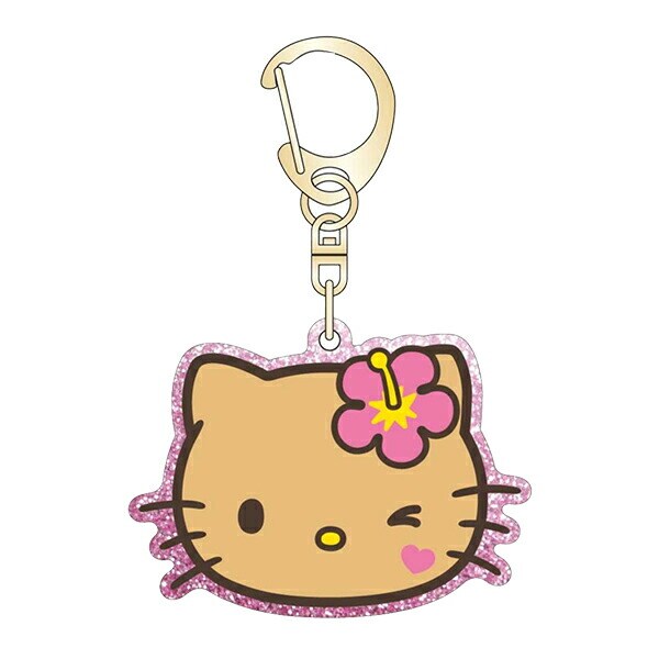 ハイビスカス キティ トレイ 日焼けキティ 平成レトロ ハイビスカス