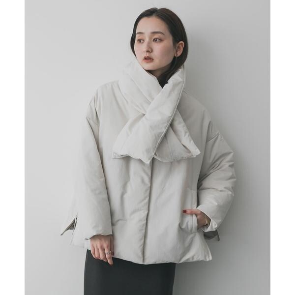 WEB/一部店舗限定』マフラーツキシームレスダウン | センスオブ