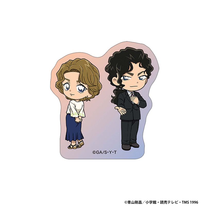 名探偵コナン_ステッカー／大岡紅葉＆伊織無我 | colleize | マルイ