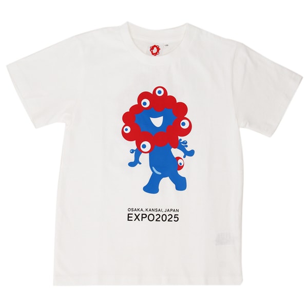 EXPO2025ミャクミャク前後大プリントキッズTシャツ | 2025大阪・関西