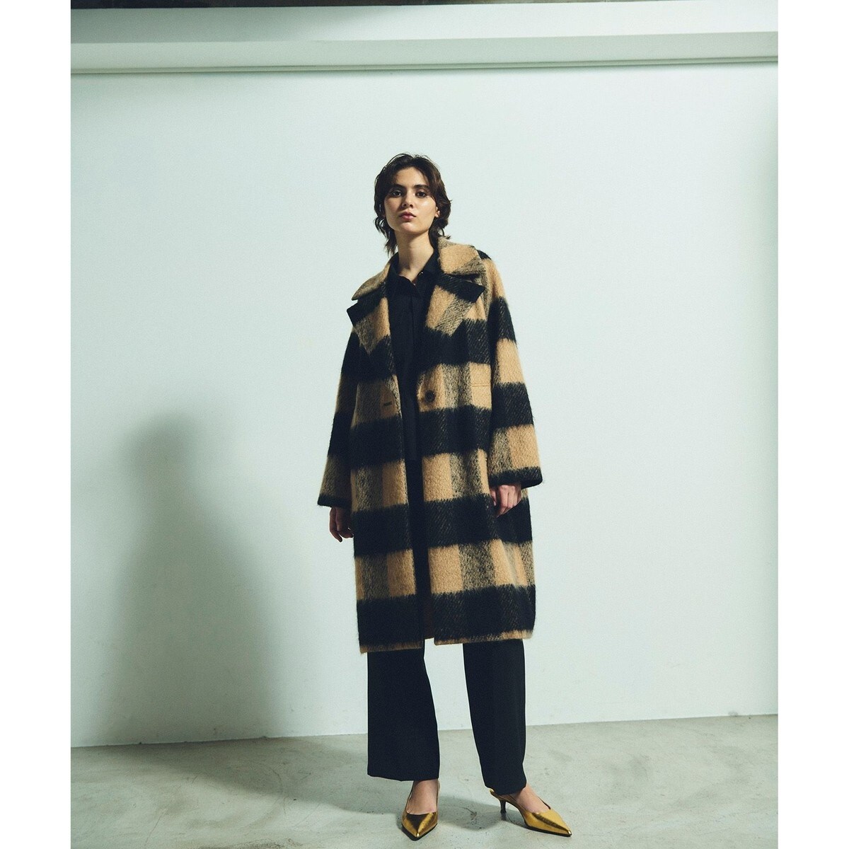 シャギーチェックチェスターコート | グレースコンチネンタル(GRACE