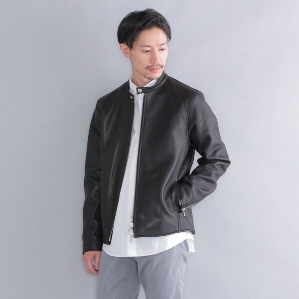 SHIPS: シープレザー シングル ライダースジャケット | シップス(SHIPS