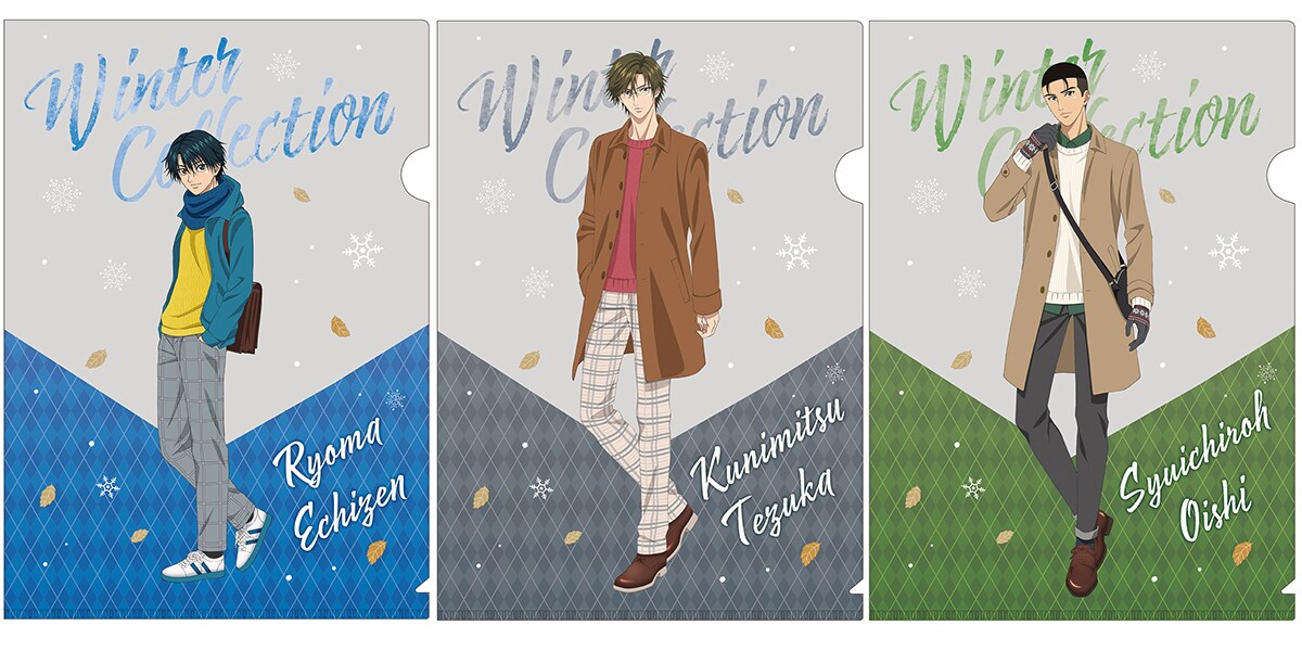 新テニスの王子様 ミニクリアファイル 越前リョーマ手塚国光 限定