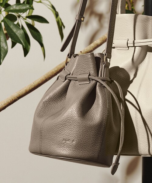 QAS03-02 CHARLOTTE 巾着ショルダーバッグ | アニエスベー ボヤージュ