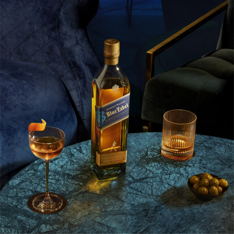 古酒 ジョニーウォーカー ブルーラベル 200ml 43% / Johnnie Walker
