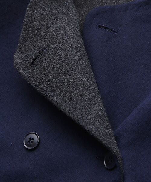 カシミヤダブルフェイスロングコート （その他アウター）｜Harriss