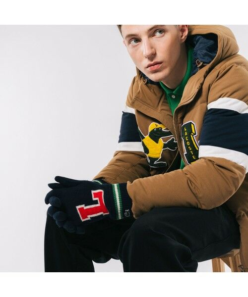 LACOSTE ラコステ コンビネーションキルティンググローブ 元値15400円