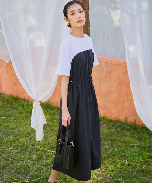 セール】 【撥水加工/洗える】ビスチェデザイン マルチワンピース