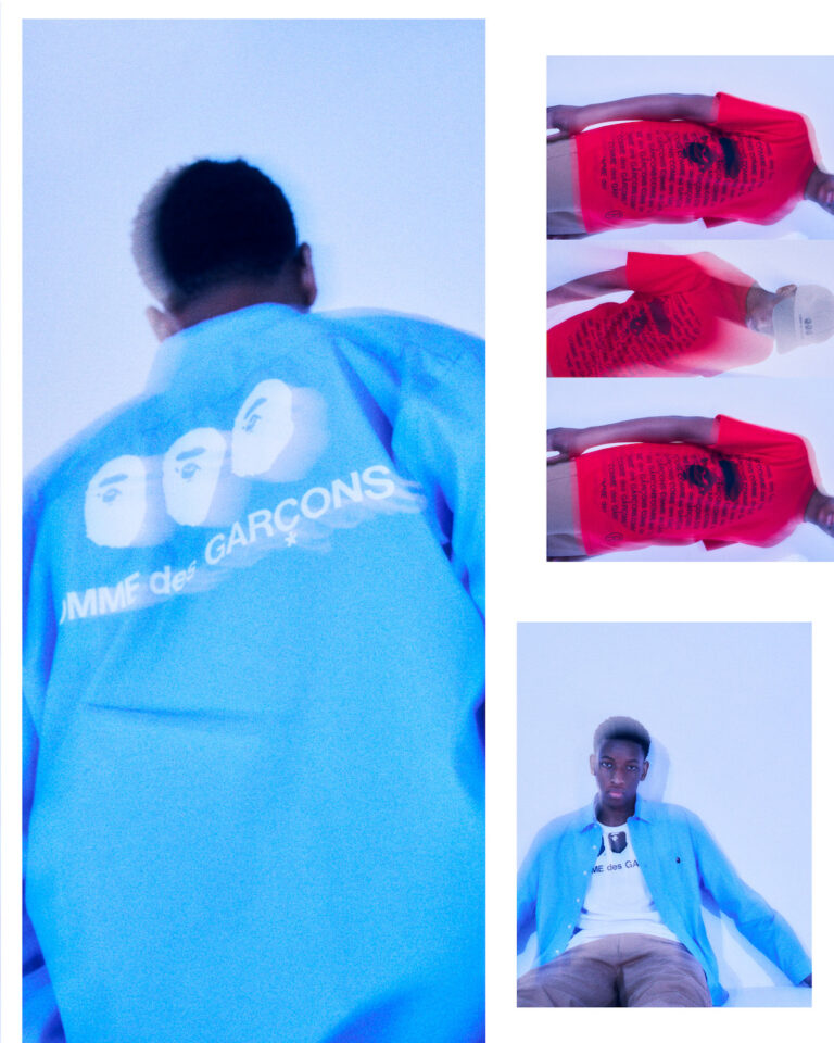 コム デ ギャルソン・シャツ」×ユエ・ミンジュンのインスタレーション