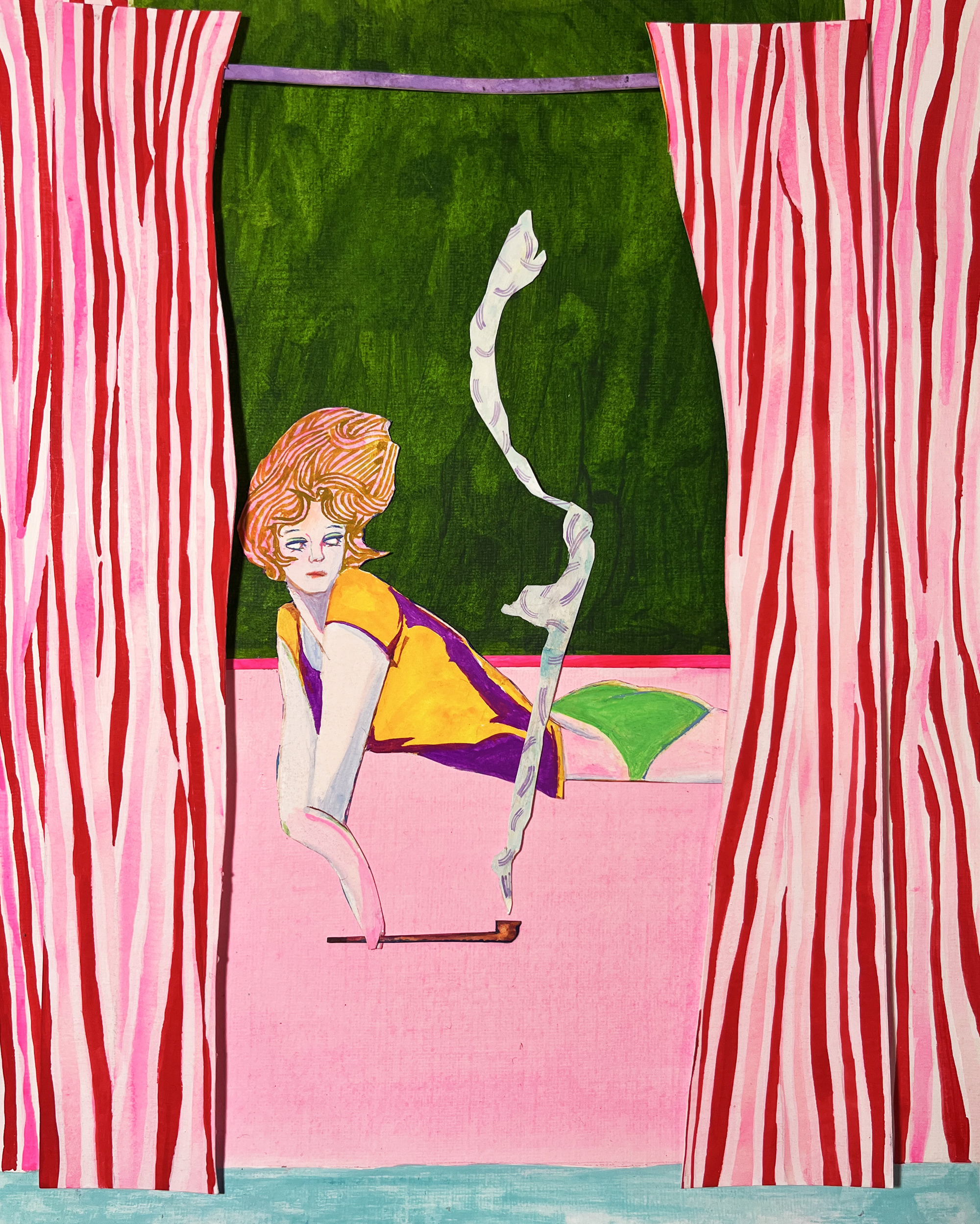 アーテイスト・大竹彩子の個展「VIVITONE」が「ナディッフ アパート