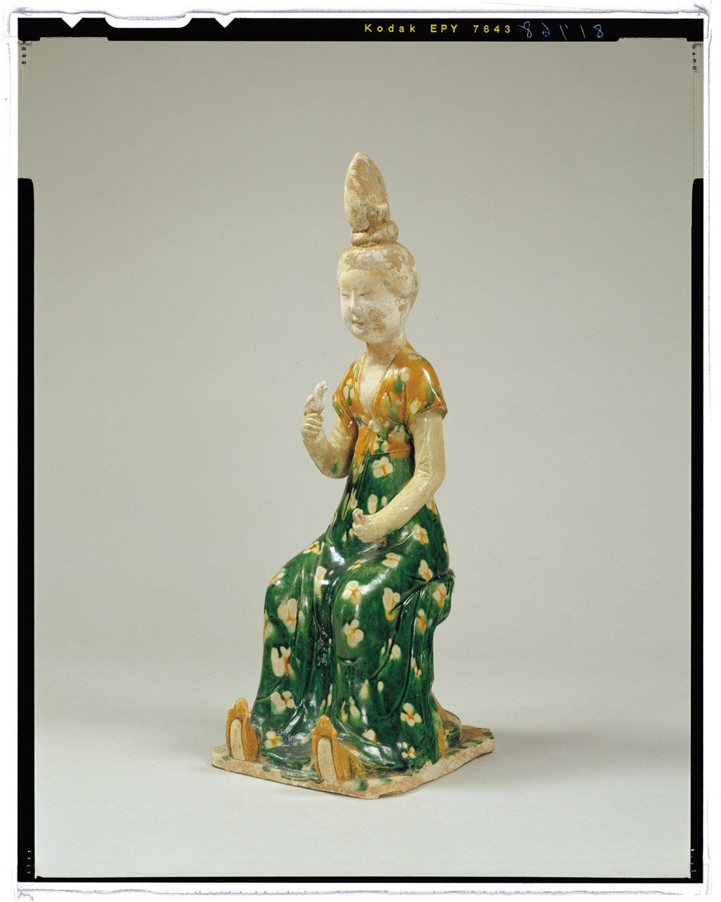 レトロ アンティーク 古玩中国唐三彩女性俑 （年代不明） レトロ