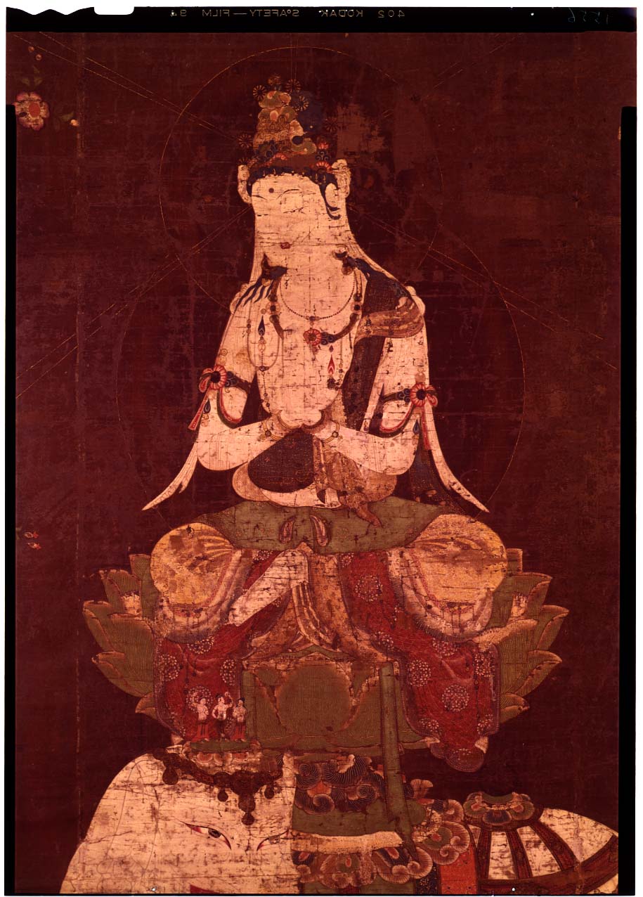 純金アート絵画シリーズコレクション 普賢菩薩 1g 純金アート絵画