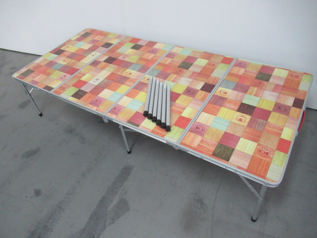 じ*）様 コールマン ナチュラルモザイクリビングテーブル180プラス