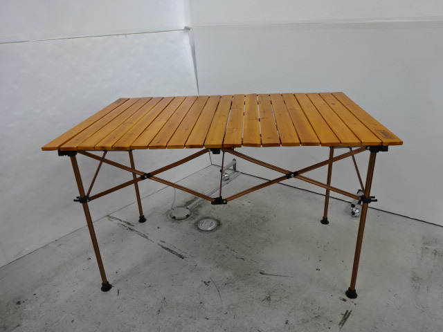 コールマン ナチュラルウッドロールテーブル 割引 クラシック 110