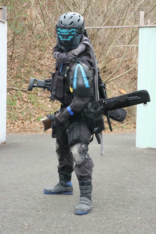 火力重視か、機動性重視か、こだわりのアーマー装備【サバゲースナップ