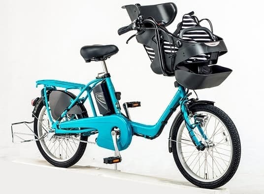 夫婦で使える幼児2人同乗電動アシスト自転車「ギュット・ミニ・DX