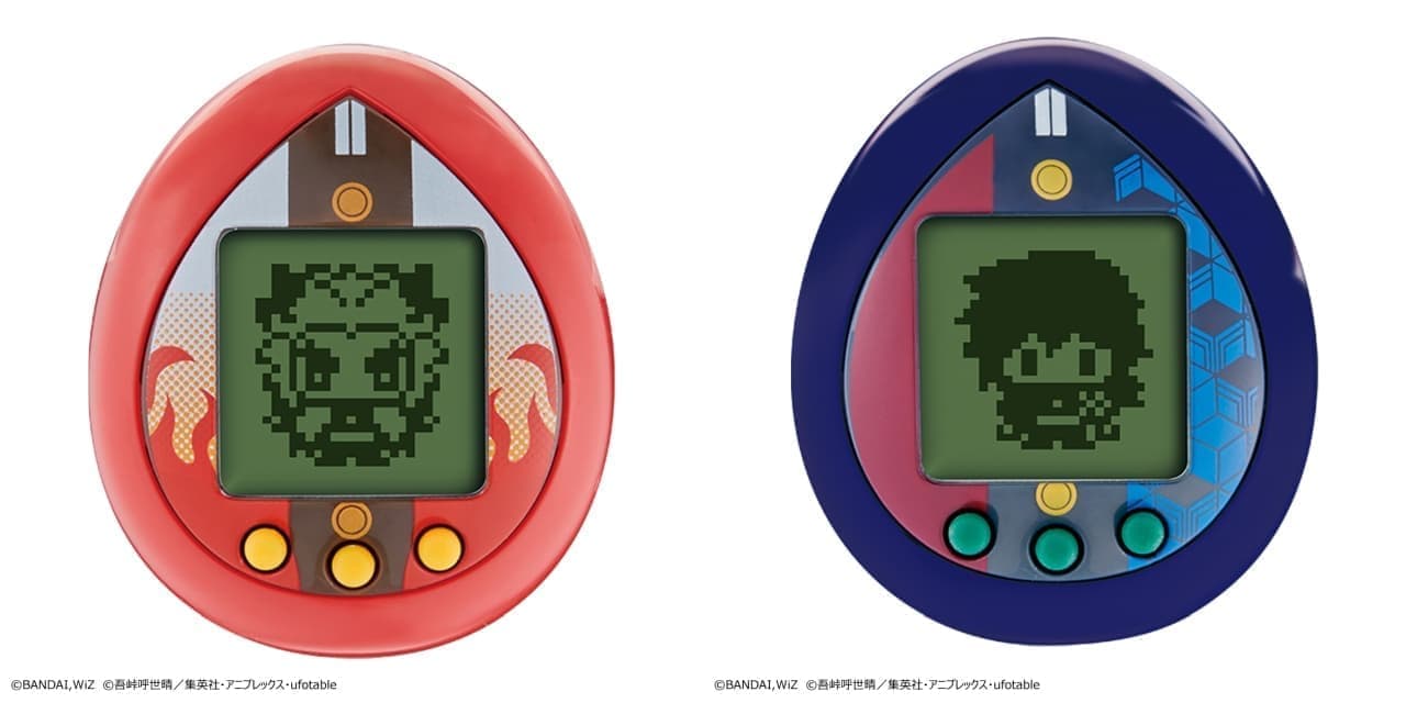 たまごっち「鬼滅の刃」モデルに“柱集結版”が登場！全集中・常中訓練で