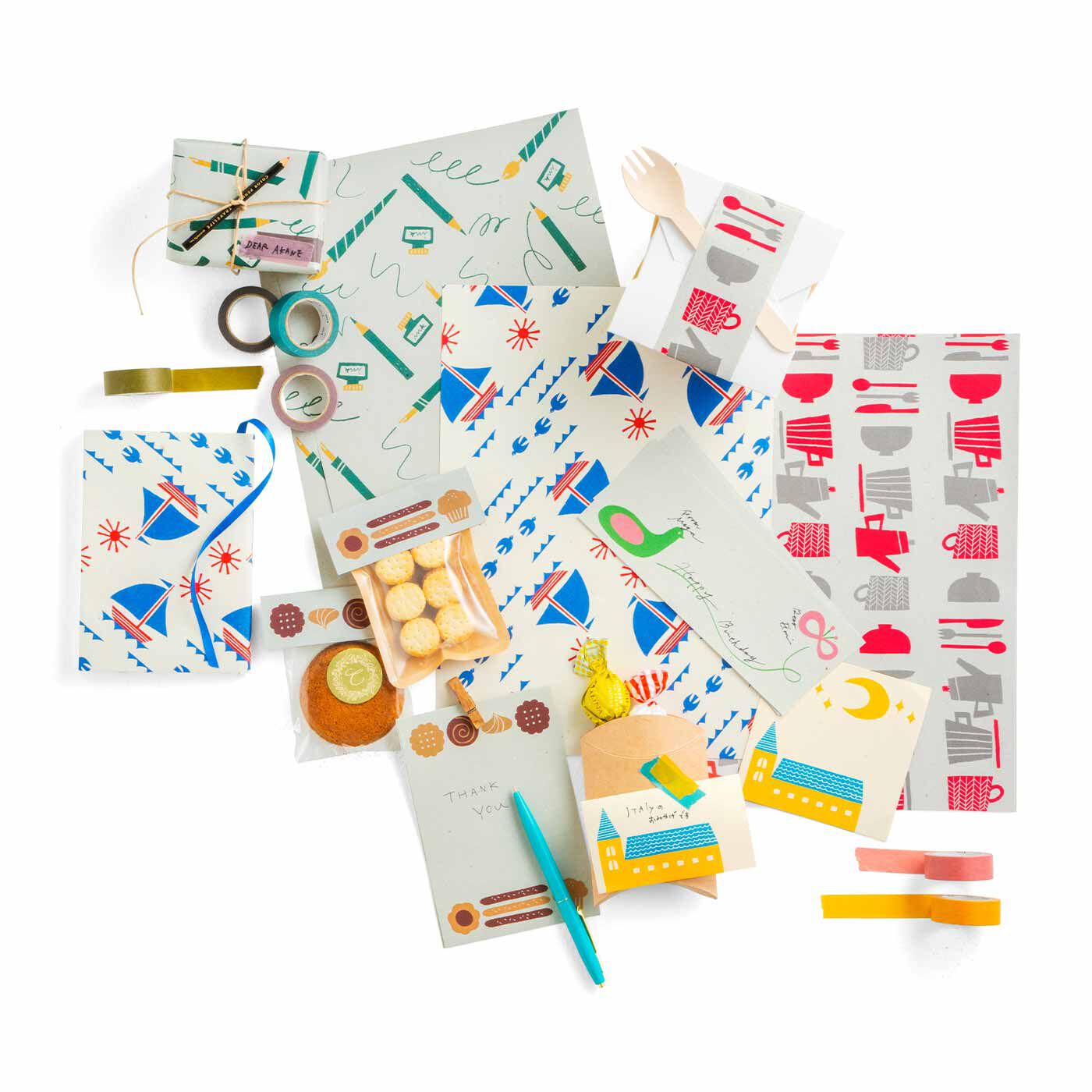 ガラフル コラージュを閉じ込めた きらきら透明マステの会｜フェリシモ