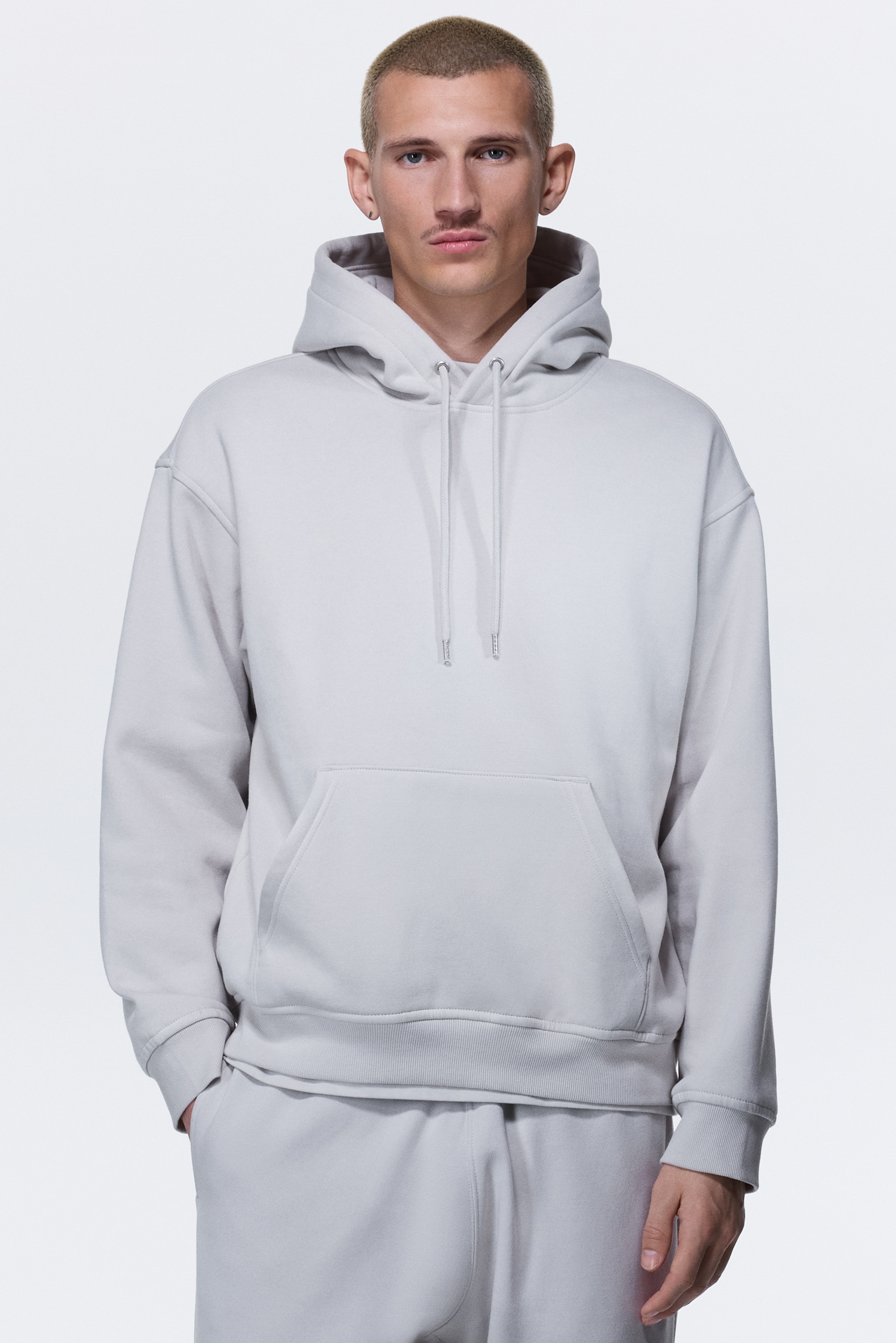 Loose Fit Hoodie - Forest green - Men | H&M US