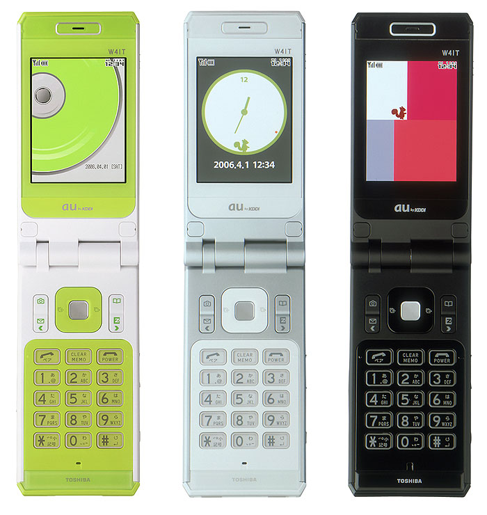 TOSHIBA W63T ブラック折りたたみ携帯電話 TOSHIBA W63T ブラック