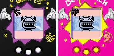 たまごっち デビルっち ピンク 動作確認済 動作確認済】デビルっちの