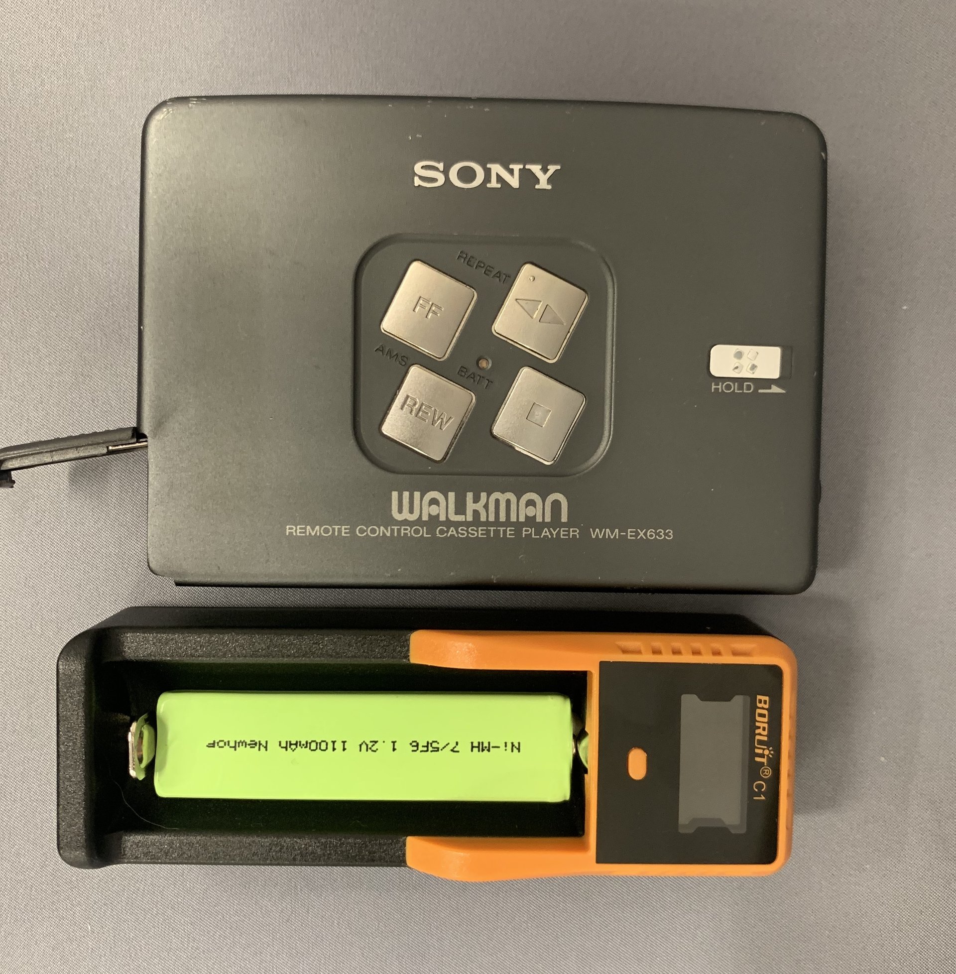 整備品】SONY WALKMAN カセットウォークマン WM-EX633 SONY カセット