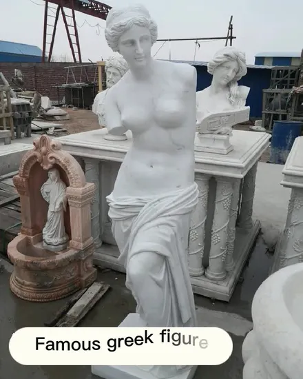 神のワイン マーブルフィギュア ギリシャのディオニュソス像 - 中国 神