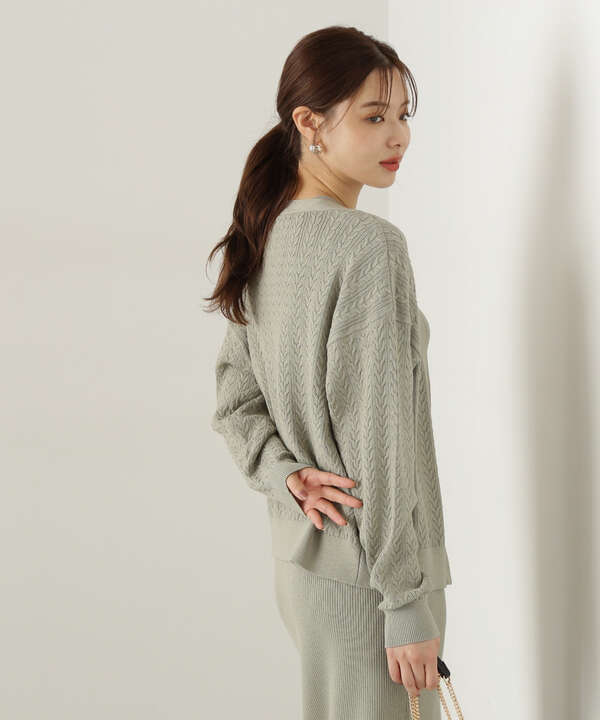Atelier G.Gニットカーディガン1