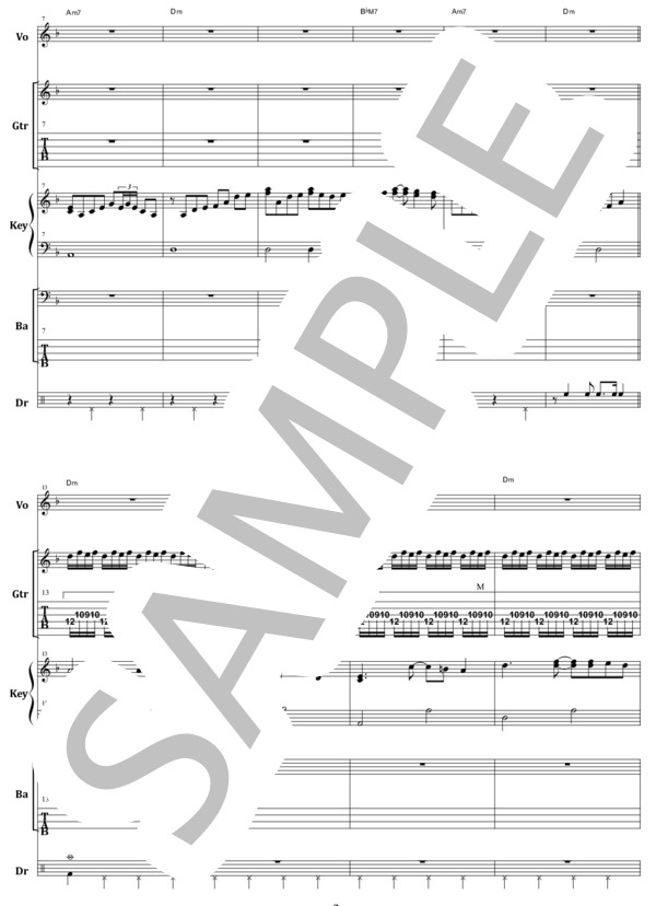 バンドスコア】UFO/スーパーベスト ※全曲タブ譜付き