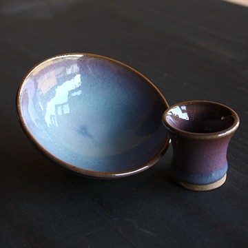 酒器 会津慶山焼 一点物 徳利 置ケ不の盃 そらぎゅう 伝統工芸/goo 酒