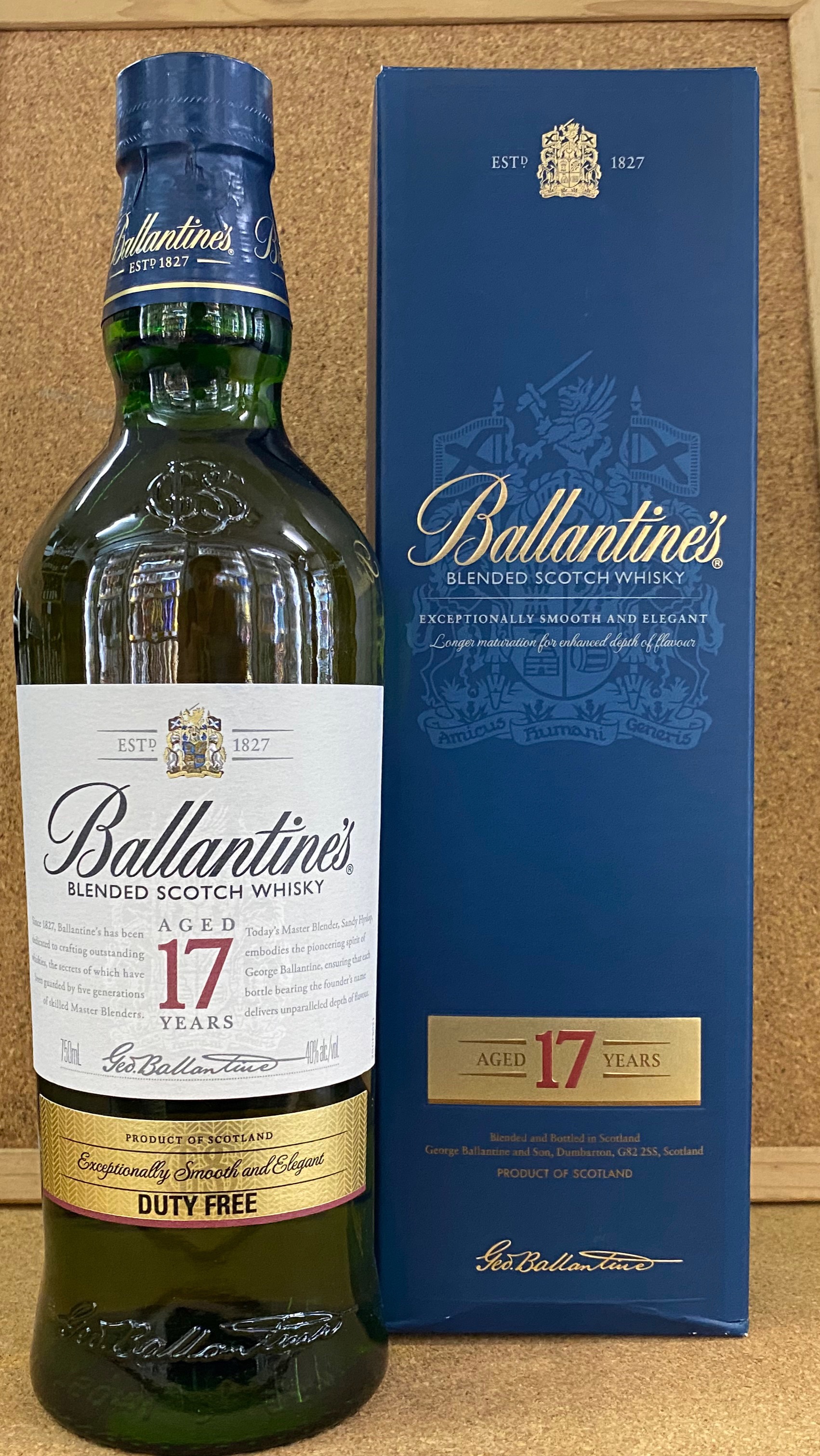 バランタイン17年700ml