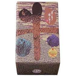 辛さひかえめ黒胡椒せん中箱 40枚入(2枚×20袋) | おせんべいやさん本舗煎遊