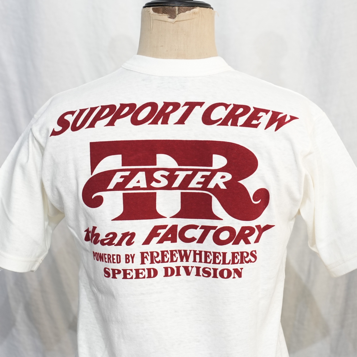 フリーホイーラーズ ”スロットル レーシング” サポート クルー 半袖T