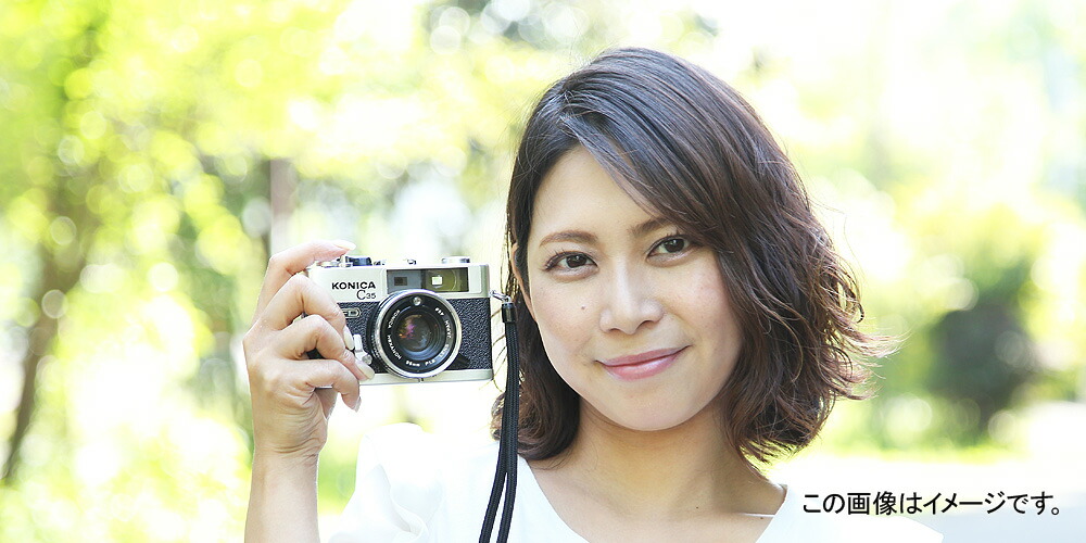 中古】【送料無料】【保証付 】KONICA C35 FD S/N 303878（ケース