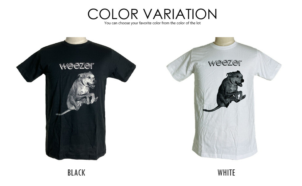 楽天市場】[在庫処分]Weezer グラフィック Tシャツ ウィーザー