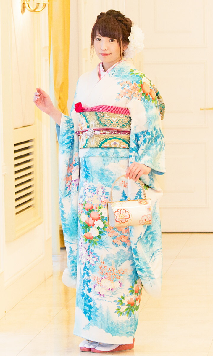 楽天市場】【レンタル振袖】【送料無料】 振り袖レンタル 振袖レンタル