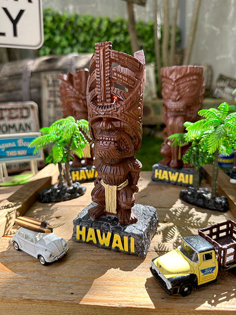 楽天市場】ハワイの神様 ヴィンテージティキ レジン製オブジェ