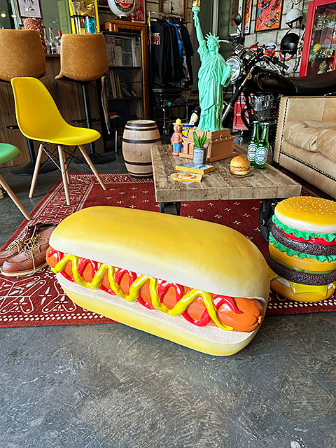 アメリカン家具 ハンバーガー スツール 椅子 オブジェにも 楽天市場