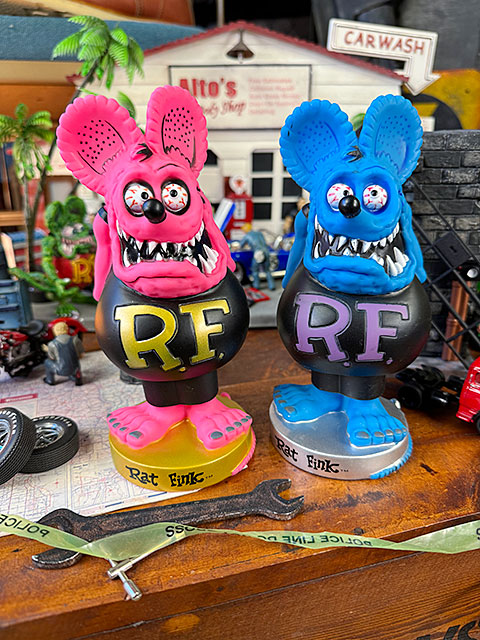 楽天市場】ファンコ ラットフィンク ボビングヘッド （2体セット