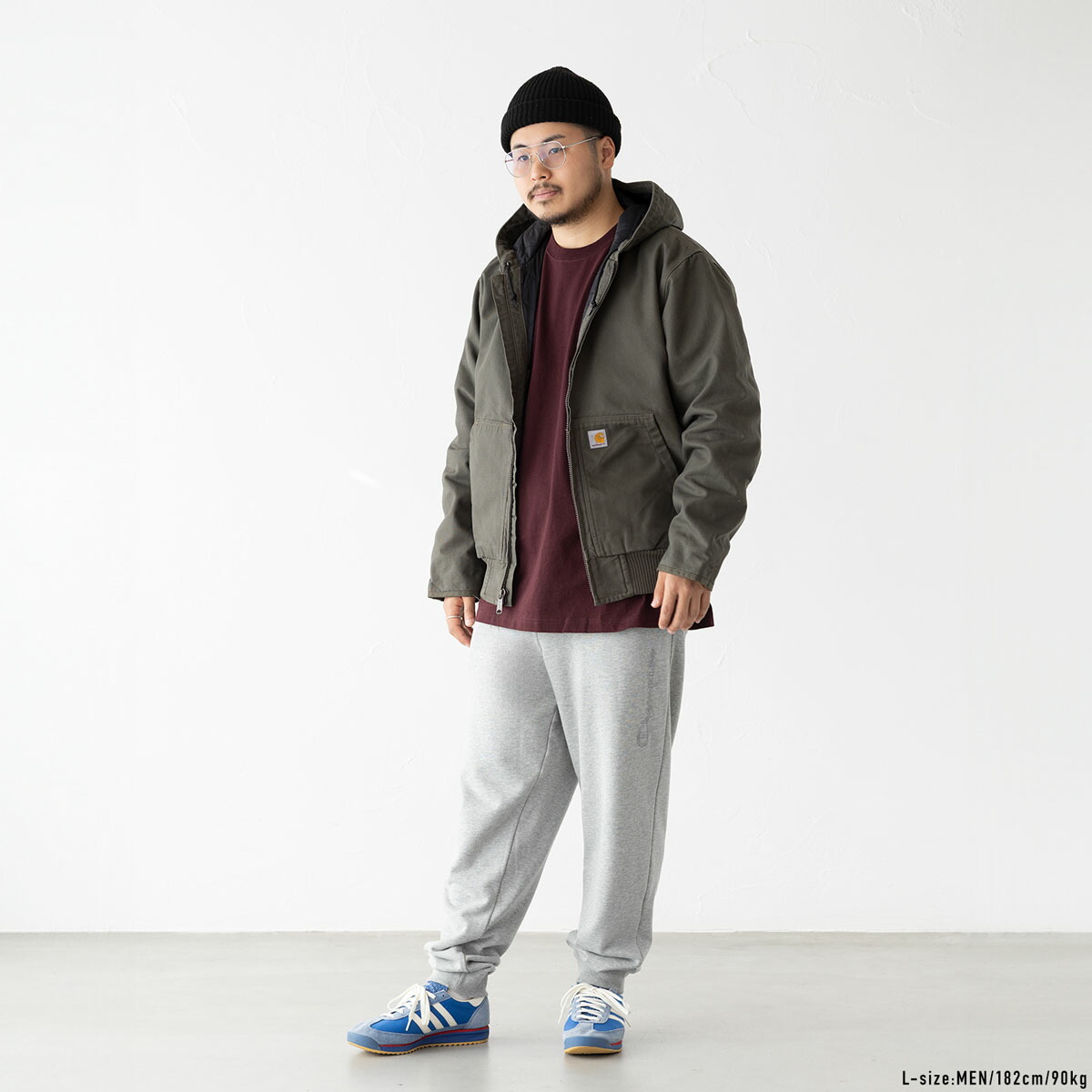 米国直輸入 カーハート アクティブ ジャケット J130 104050 ルーズ