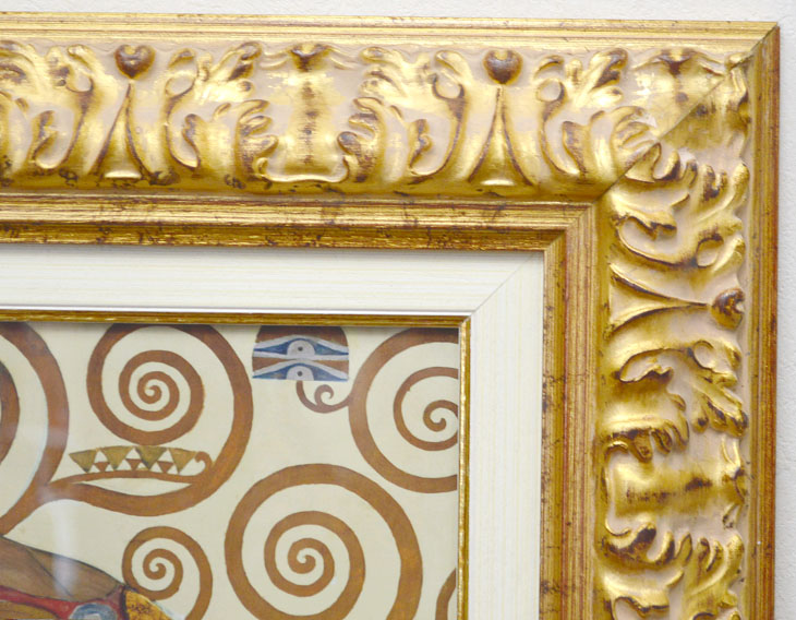 ◎イタリア 23金 クリムト 3Dアート 希少品 高級インテリア ◎イタリア