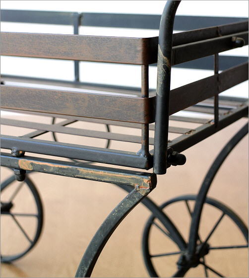 楽天市場】カート アイアン アンティーク おしゃれ ガーデンカート