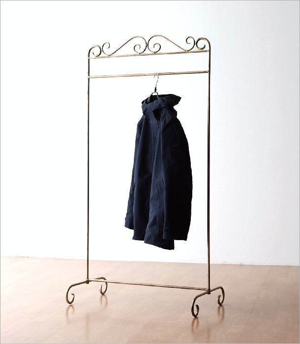 楽天市場】ハンガーラック おしゃれ アイアン エレガント レトロ