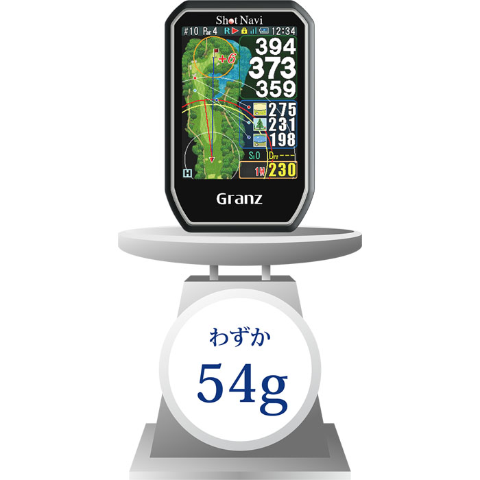 楽天市場】ショットナビ Shot Navi Granz Whiteショットナビ グランツ