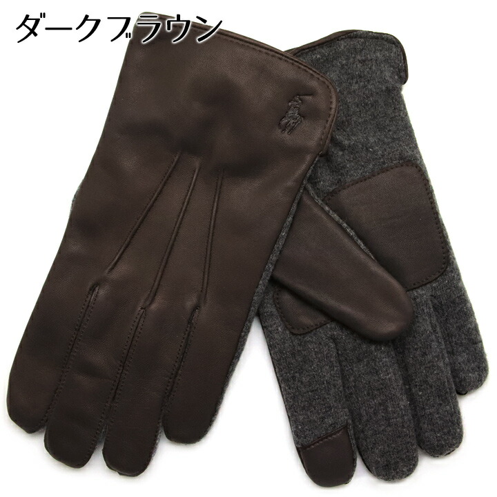 楽天市場】ポロ ラルフローレン 手袋 グローブ スマホ対応