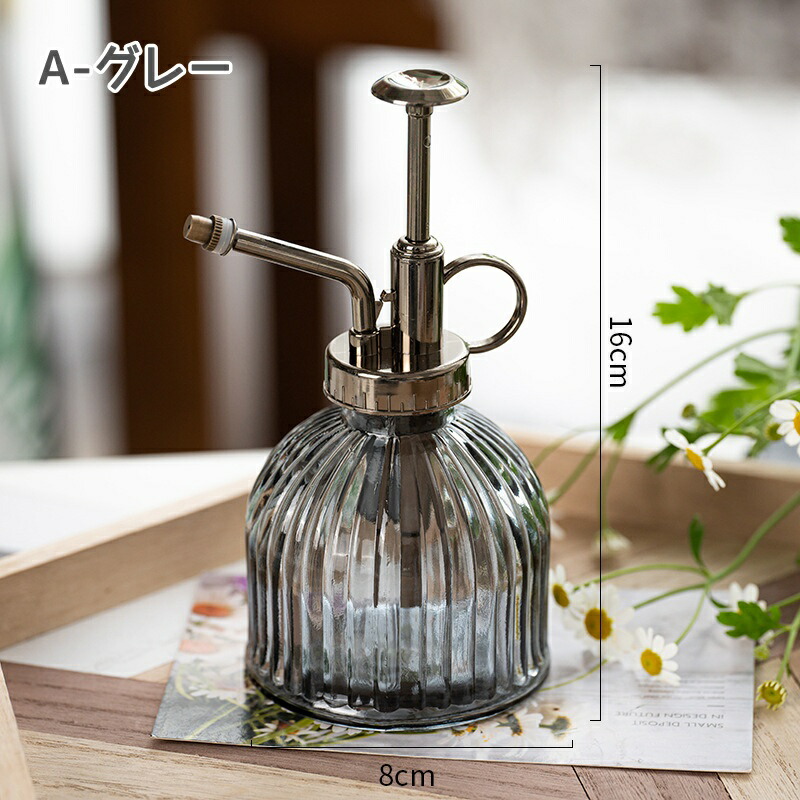 楽天市場】霧吹き ガラス スプレー ガーデニング ポンプ式 観葉植物