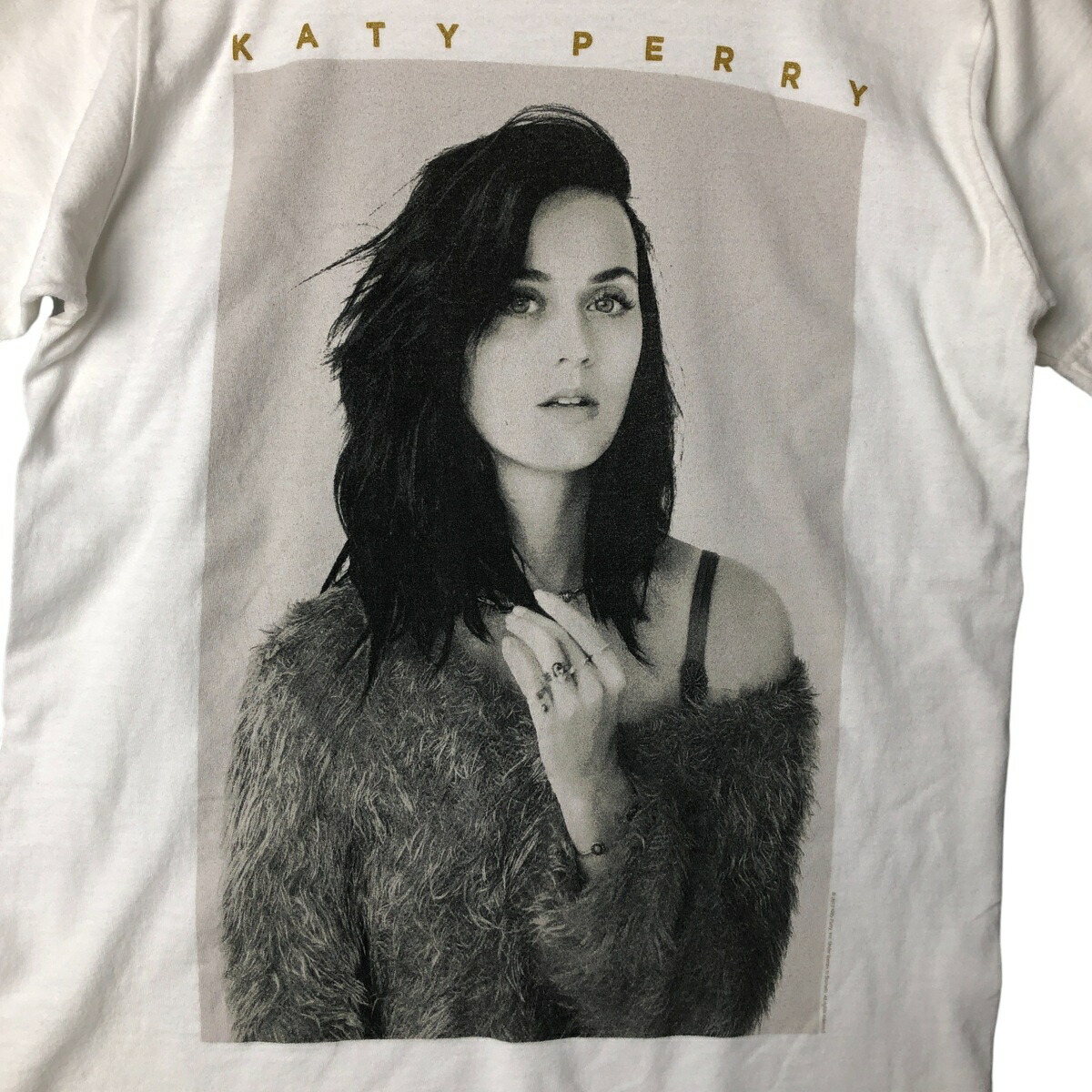 古着 KATY PERRY ケイティペリー バンドTシャツ バンT レディースM相当