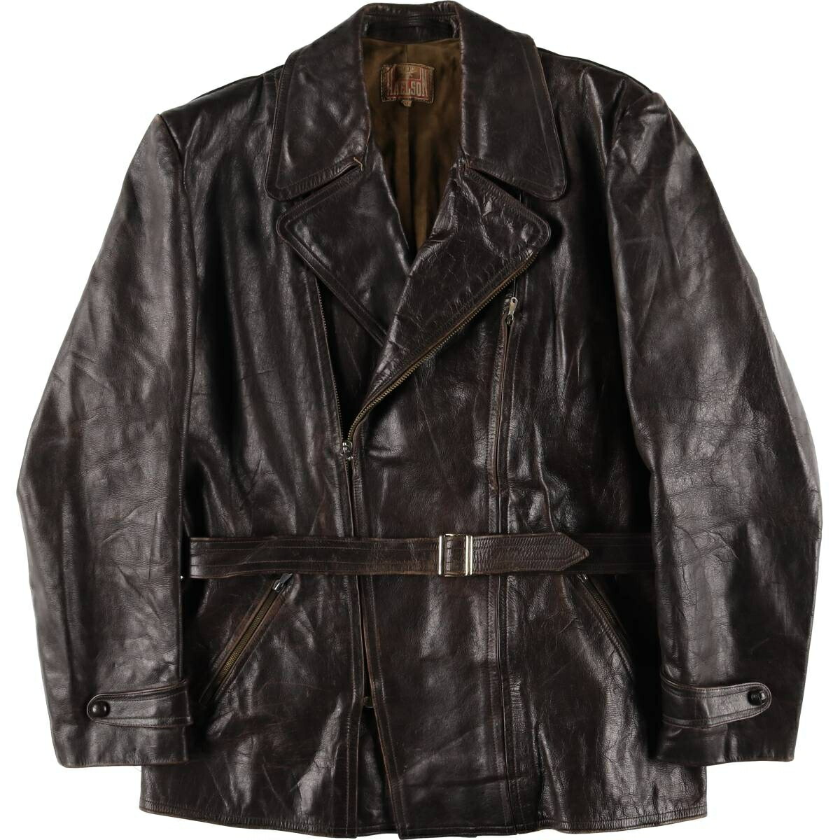 古着 50年代～ HAELSON ユーロ モーターサイクルジャケット メンズL